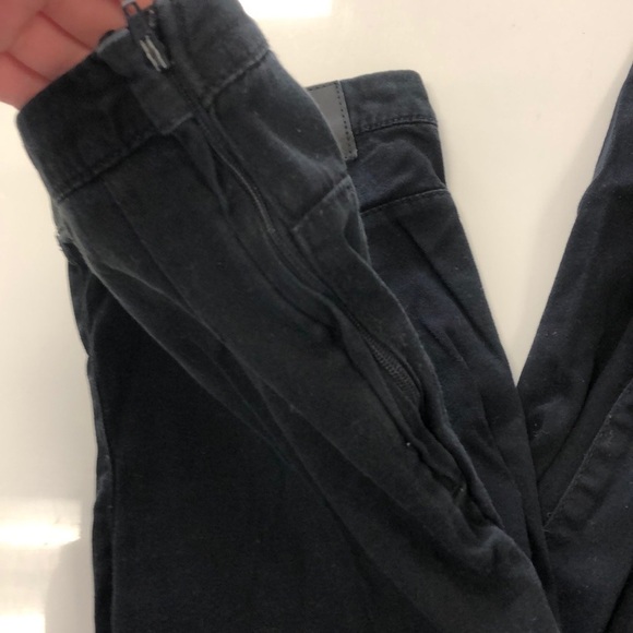 H&M HIGH WAISTED SKINNY JEANS BLACK SIZE 6 - Picture 2 of 4